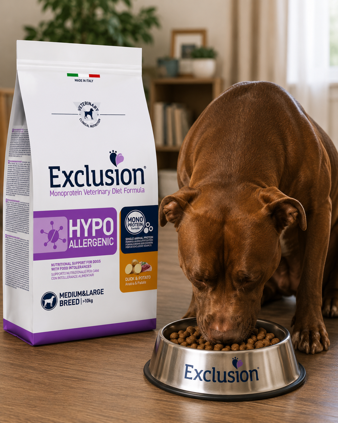 š¾ Exclusion Hypoallergenic Duck & Potato ā ×××× ××ש ××פ×××ר×× × ×××××× ××××¢ ××× ×× × ××××× š¶š¦