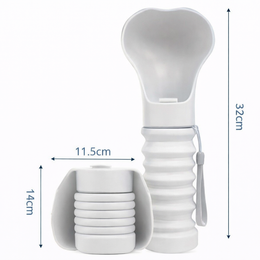 בקבוק מים נייד ומתכווץ לחיות מחמד – שתייה קלה בטיולים