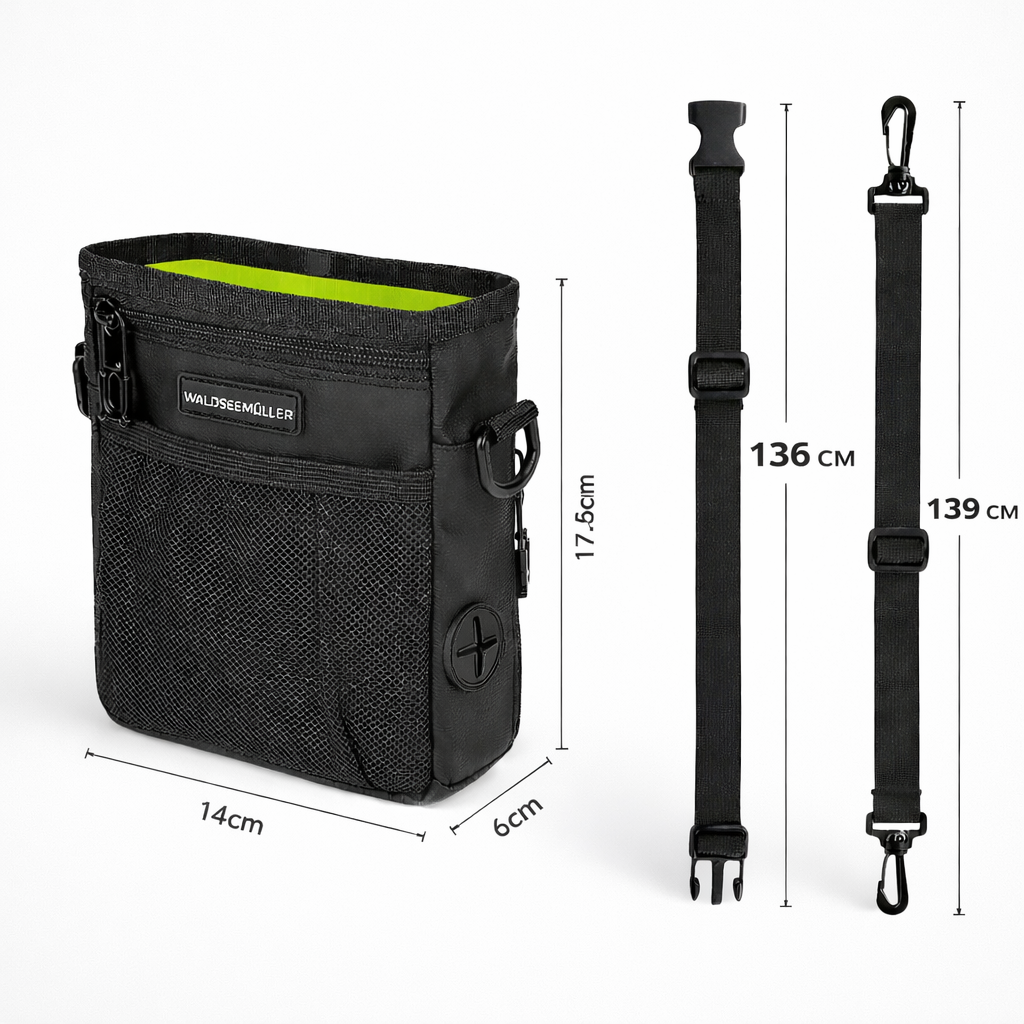 תיק טיולים עם מקום לחטיפים ושקיות