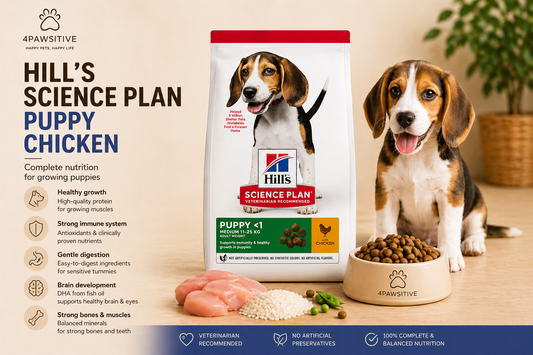 Hill’s Science Plan Puppy Chicken – מזון יבש לגורים