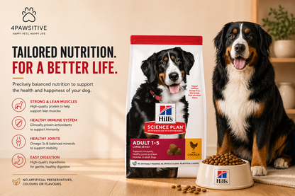 🐶 מזון יבש לכלבים Hill’s Science Plan Adult 1–5 עם עוף
