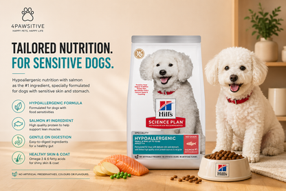 🐶 Hill’s Science Plan Hypoallergenic – סלמון (ללא דגנים)