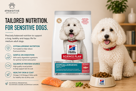 🐶 Hill’s Science Plan Hypoallergenic – סלמון (ללא דגנים)