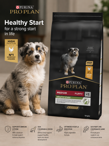 🐶 Purina Pro Plan Medium Puppy Healthy Start