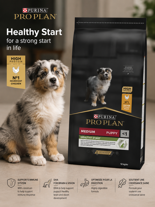 🐶 Purina Pro Plan Medium Puppy Healthy Start