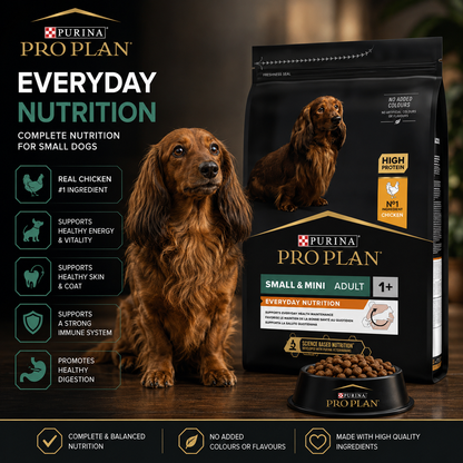 🐶 Purina Pro Plan Small & Mini Adult Everyday Nutrition