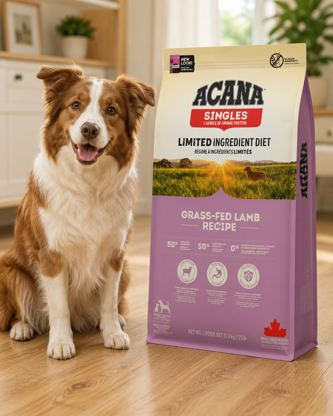 🐶 ACANA Singles Grass-Fed Lamb Recipe