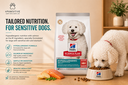 🐶 Hill’s Science Plan Hypoallergenic – סלמון (ללא דגנים)