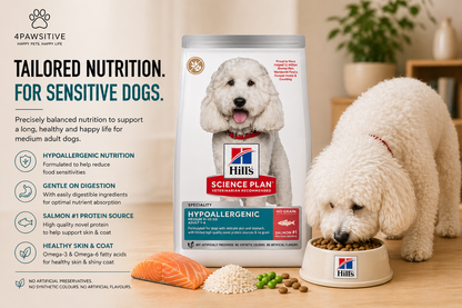🐶 Hill’s Science Plan Hypoallergenic – סלמון (ללא דגנים)