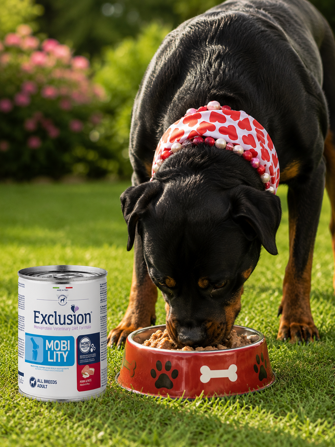 🐾 Exclusion Mobility Monoprotein Veterinary Diet – מזון רטוב לכלבים לתמיכה במפרקים ובניידות 🐶
