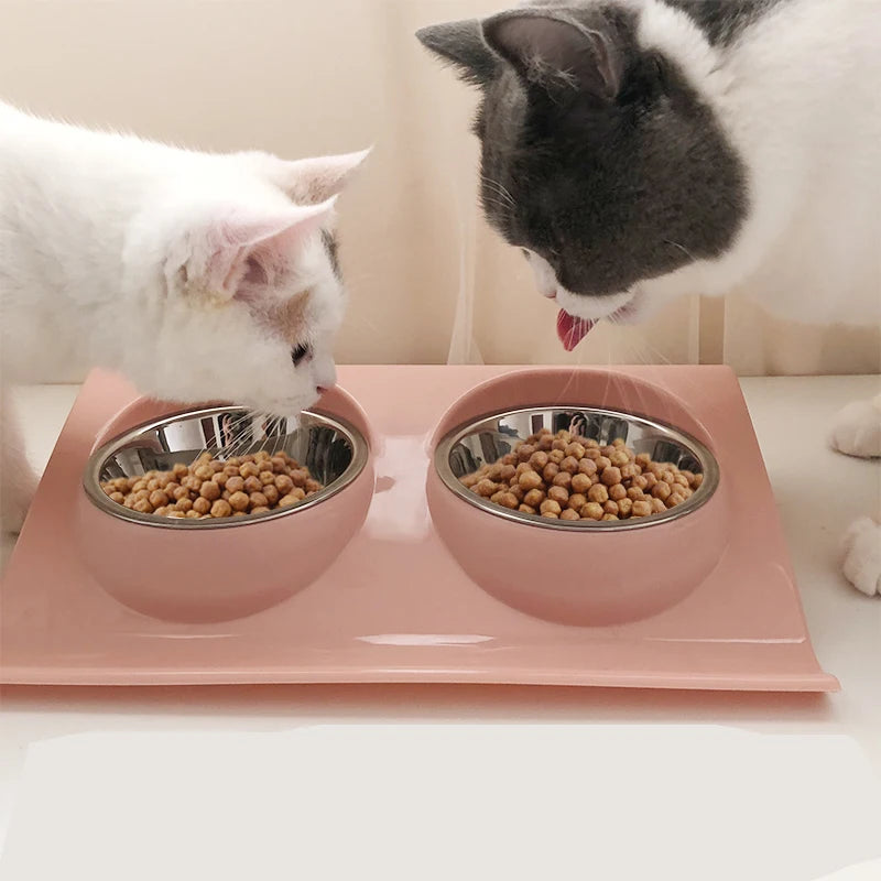 Pets Double Bowls