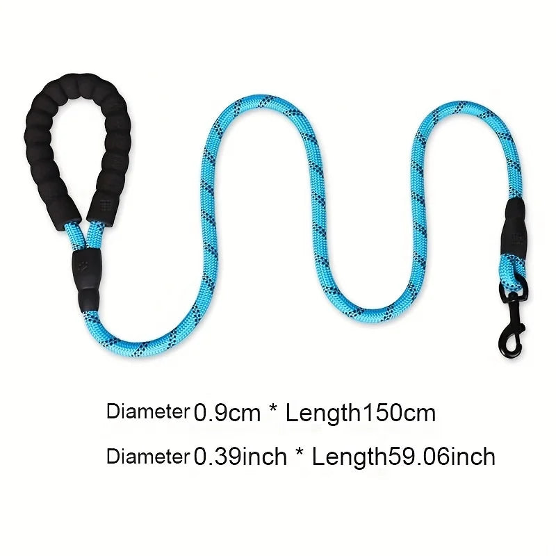 1.5m Pet Leash with Reflective & Comfortable Padded Handle