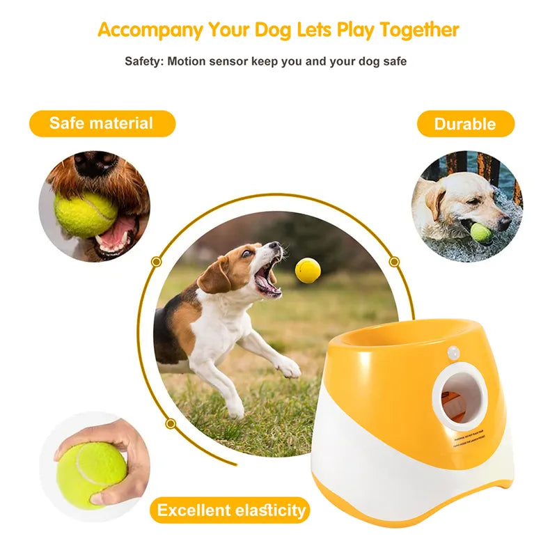 Pet Tennis Automatic Launcher