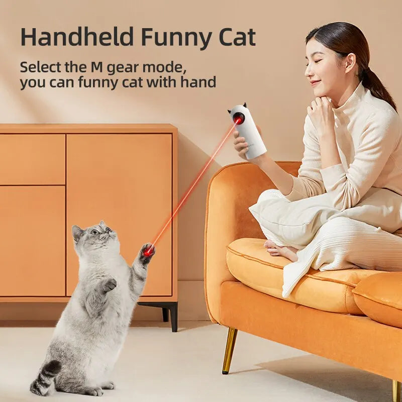 Automatic Cat Toys Interactive LED Laser