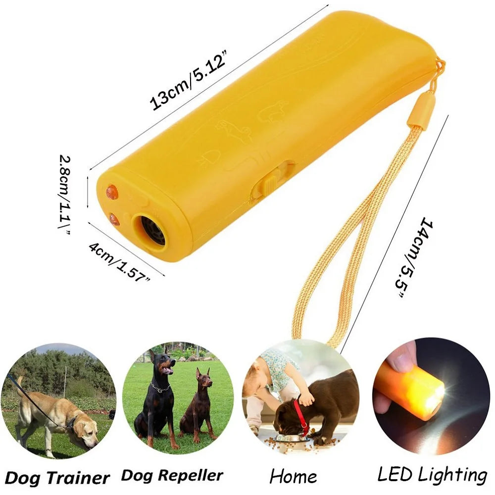 3 In 1 Dog  Repeller Anti Barking Device