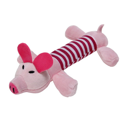 Pet Dog Toys Animal Shape Squeak Plush